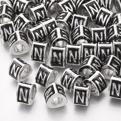 Alloy European Beads MPDL-S038-09N-1