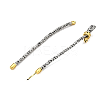 Braided Nylon Cord Bracelet Making MAK-A017-D03-37G-1
