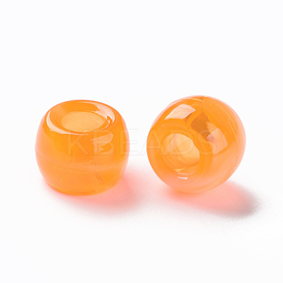 Acrylic European Beads MACR-S375-002A-06-1