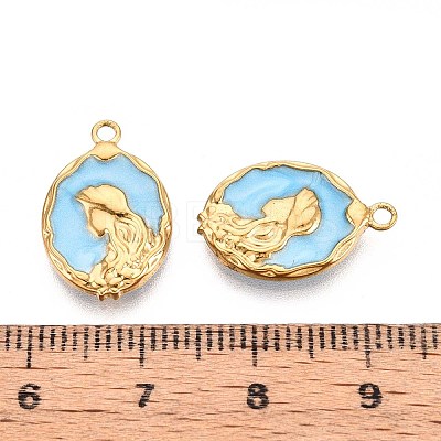 304 Stainless Steel Pendants STAS-N108-52G-1