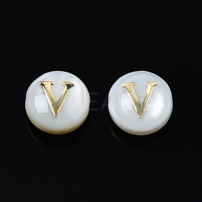 Natural Freshwater Shell Beads SHEL-S278-036V-1