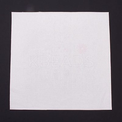 DIY Embroidery Fabric with Eliminable Pattern DIY-P032-C10-1