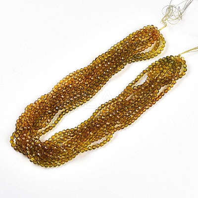 Baking Paint Transparent Glass Beads X1-DGLA-A035-T6mm-A05-1