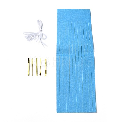 DIY Tissue Paper Tassel Kits DIY-A007-A09-1