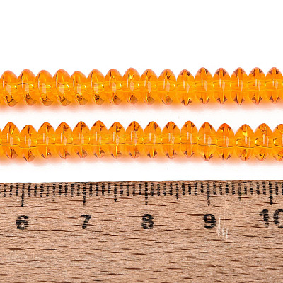 Transparent Glass Beads Strands GLAA-Q113-02A-A03-1