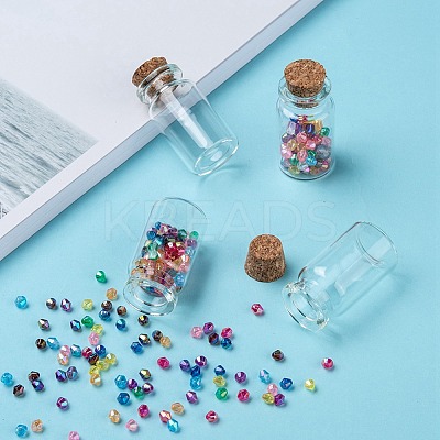 Glass Jar Glass Bottles X4-AJEW-H004-7-1-1