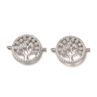 925 Sterling Silver Connector Charms STER-H110-07P-1