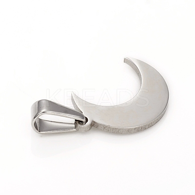 Tarnish Resistant 304 Stainless Steel Pendants STAS-I136-11P-1