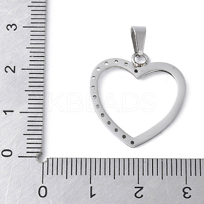 304 Stainless Steel Pendants STAS-S162-23P-1