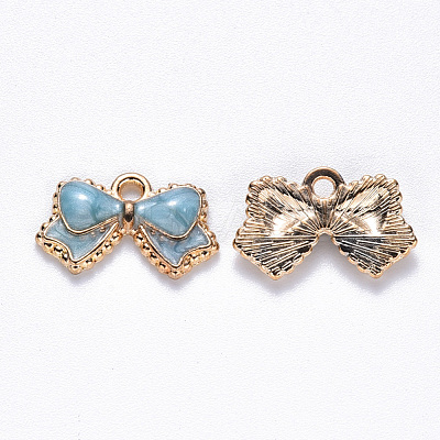 Alloy Enamel Pendants ENAM-S121-076B-1