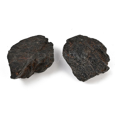 Rough Raw Natural Black Tourmaline Beads G-K314-04-1