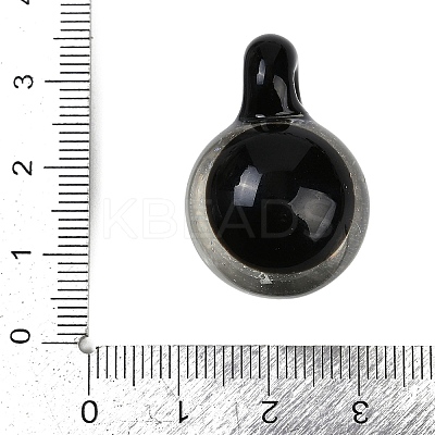 Handmade Lampwork Pendants LAMP-Q005-05C-01-1