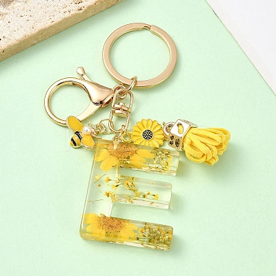 Resin & Alloy Enamel Keychain X1-KEYC-YW00134-05-1