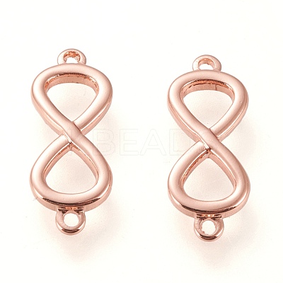 Brass Links Connectors KK-L006-004RG-1