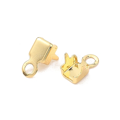 SHEGRACE Brass Folding Crimp Ends XGRQ1U211-366G-1