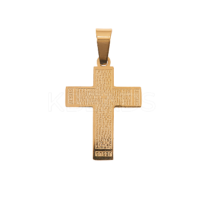 304 Stainless Steel Pendants STAS-CJ0001-123-1