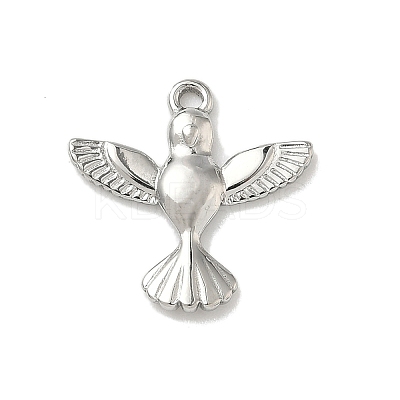 304 Stainless Steel Pendants STAS-L301-08P-1