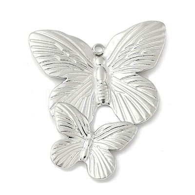 304 Stainless Steel Pendants STAS-L293-15B-P-1