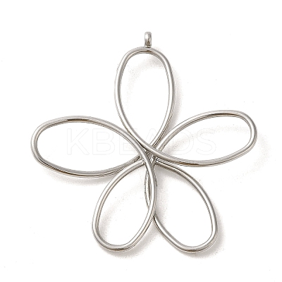 Non-Tarnish 304 Stainless Steel Pendants STAS-C085-02P-1