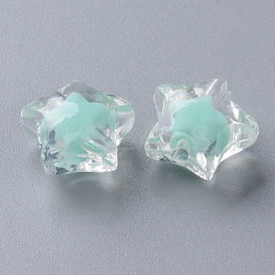 Transparent Acrylic Beads TACR-S152-02A-SS2111-1