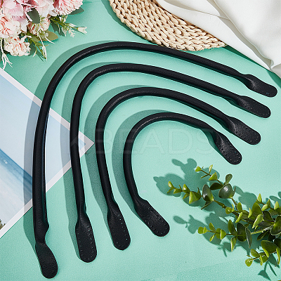 8Pcs 4 Style PU Leather Sew on Bag Handles PURS-WR0001-26C-1