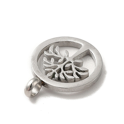Non-Tarnish 304 Stainless Steel Pendants STAS-M311-09P-1