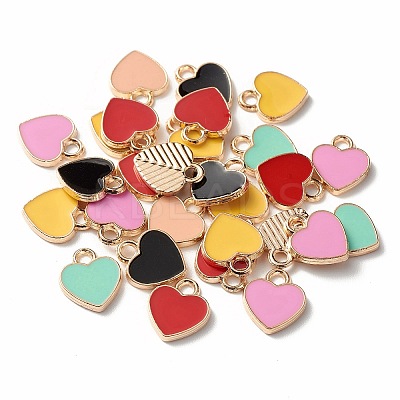 Alloy Enamel Charms ENAM-S121-041-A-1