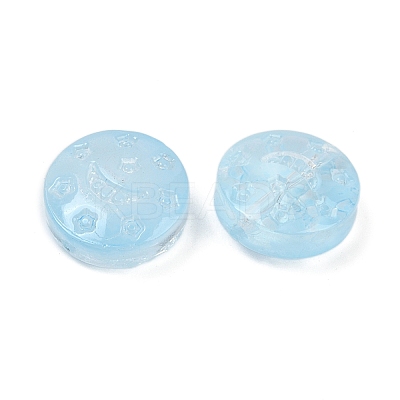 Transparent Glass Beads DGLA-E004-09A-1