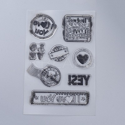 Silicone Stamps DIY-L036-C09-1
