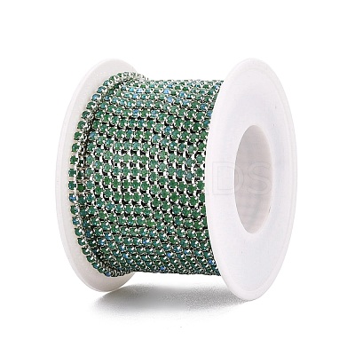 Iron Rhinestone Cup Chains CH-T006-01A-09-1
