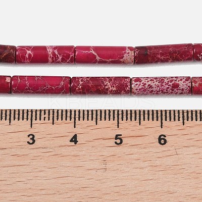 Natural Imperial Jasper Beads Strands G-K273-04B-1