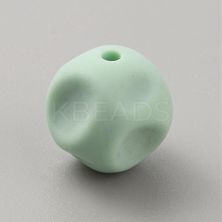 Cube Food Grade Eco-Friendly Silicone Beads SIL-TAC0003-11E-1