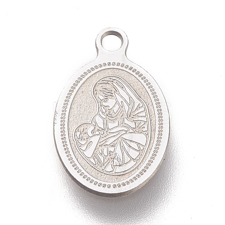 Non-Tarnish 304 Stainless Steel Charms LS-STAS-M228-J01-P-1