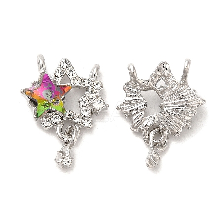 Zinc Alloy Crystal Pendants LS-PALLOY-Q449-02P-1