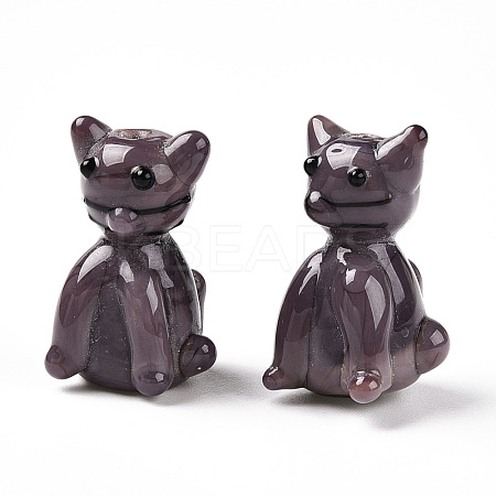 Handmade Lampwork Beads LAMP-T021-19B-1