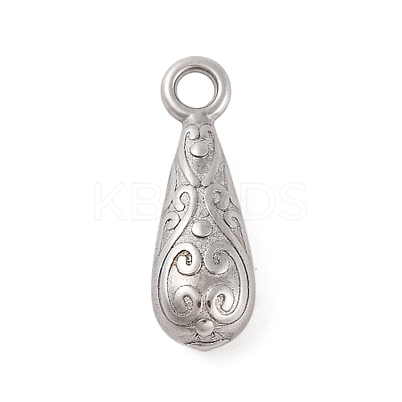 Non-Tarnish 304 Stainless Steel Pendants STAS-Z077-03P-1