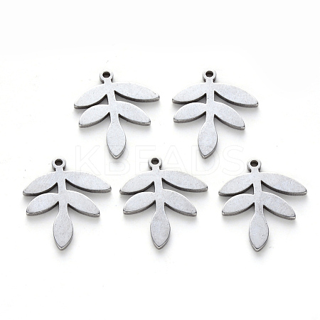 Tarnish Resistant 304 Stainless Steel Pendants STAS-N092-73-1
