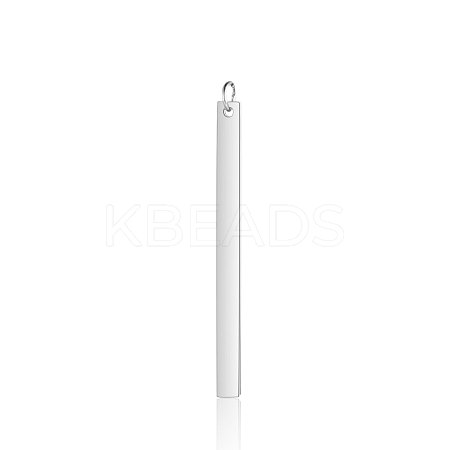 Anti-Tarnish 304 Stainless Steel Pendants STAS-I311-07P-1