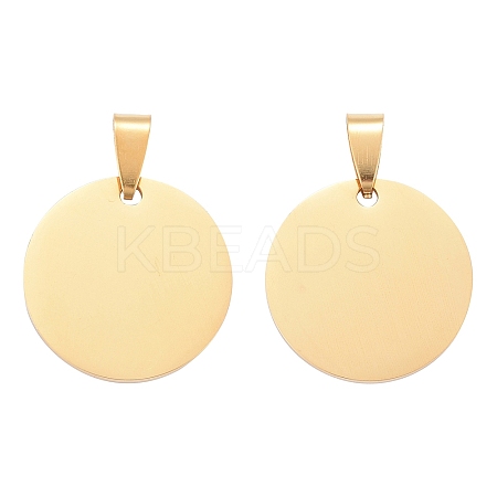 Ion Plating(IP) 304 Stainless Steel Pendants STAS-I311-05A-G-1