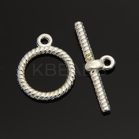 Tibetan Style Alloy Toggle Clasps LS-K08S2022-1