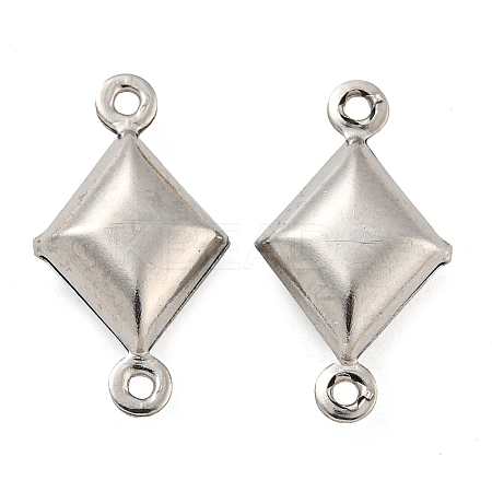 Non-Tarnish 304 Stainless Steel Connector Charms STAS-P360-01B-P-1