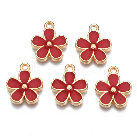 Alloy Enamel Pendants ENAM-Q446-007-RS-1