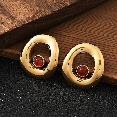 304 Stainless Steel Stud Earrings STAS-Z112-12G-02-1