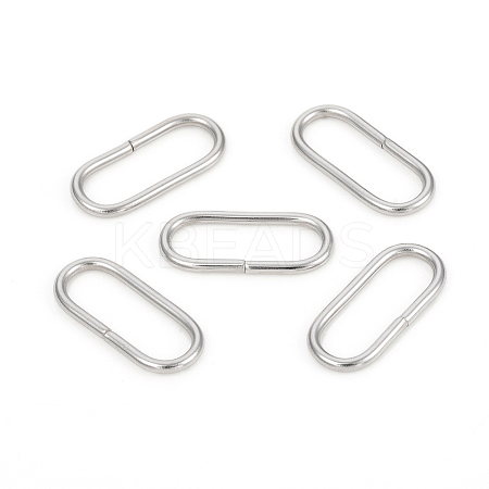 Non-Tarnish 304 Stainless Steel Linking Rings LS-STAS-I149-17P-1