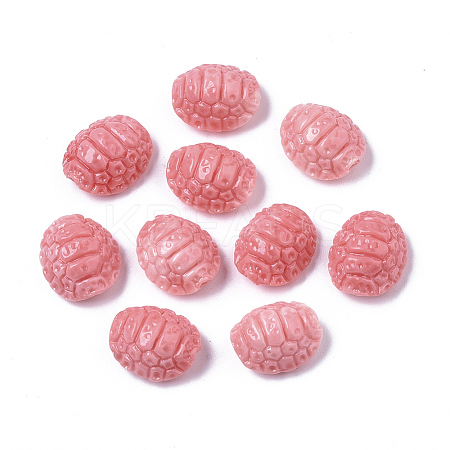 Carved Synthetic Coral Beads LS-CORA-R019-033-1