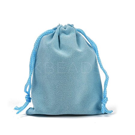 Velvet Cloth Drawstring Bags TP-C001-70X90mm-3-1