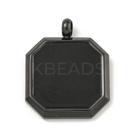 304 Stainless Steel Pendants STAS-F307-16EB-1