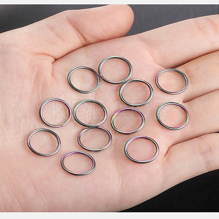 316L Surgical Stainless Steel Hoop Cartilage Earrings WGB51CA-23-1