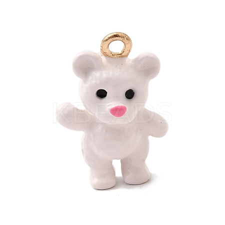Alloy Enamel Pendants FIND-Z119-11G-01-1
