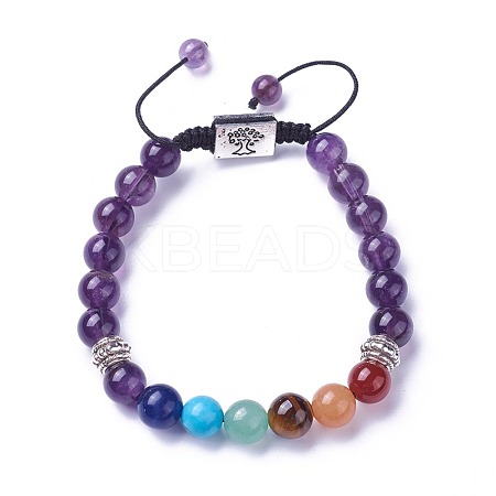 Chakra Jewelry BJEW-I273-H15-1